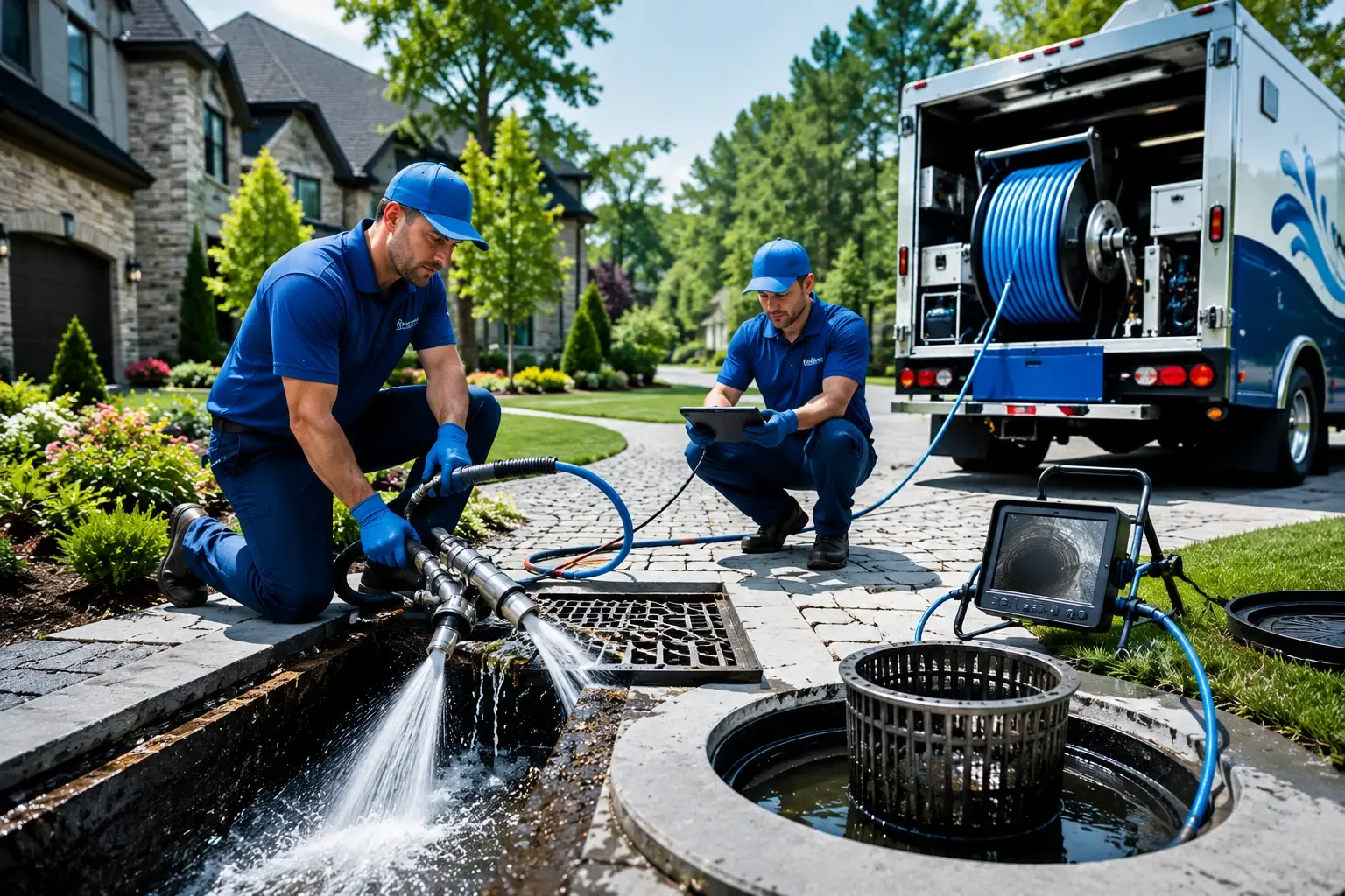 Local outdoor drain cleaning professionals in Rome, OH
